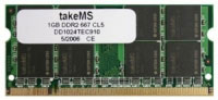 Takems SO-DIMM 1024MB (DD1024TEC300)